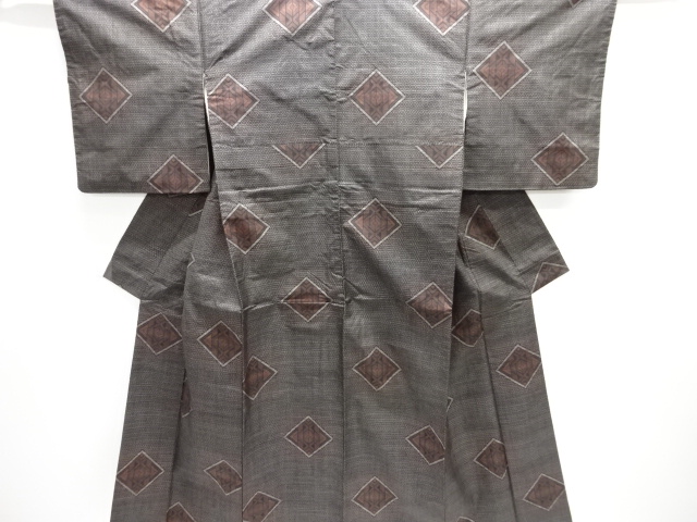 Japanese Kimono / Tsumugi Omeshi Silk